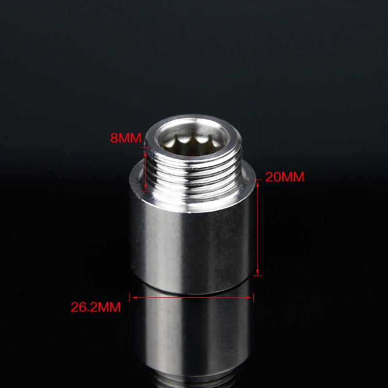 1Pcs Stainless Steel Internal And External Threaded Joint 1/2 Stainless Steel Extension Extension Joint
1Pcs Stainless Steel Internal And External Threaded Joint 1/2 Stainless Steel Extension Extension Joint