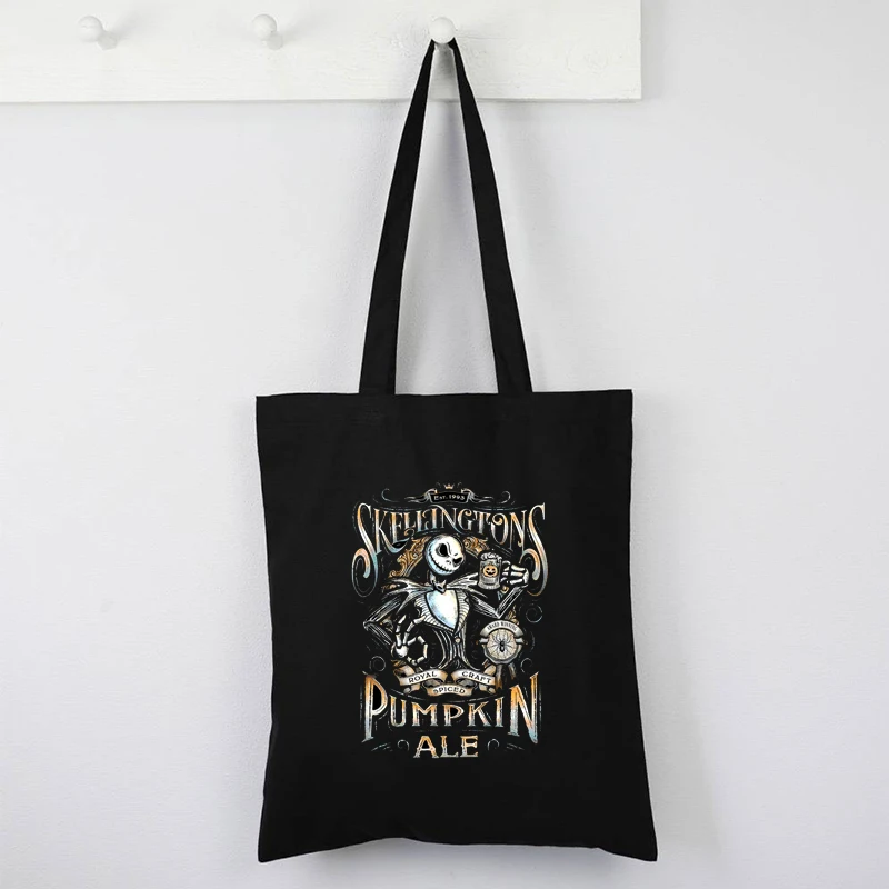 Nightmare Before Christmas Fashion Tote Bag Pumpkin Custom Bags with Logo Eco Friendly Women Horror Movie Witch Bags
Nightmare Before Christmas Fashion Tote Bag Pumpkin Custom Bags with Logo Eco Friendly Women Horror Movie Witch Bags