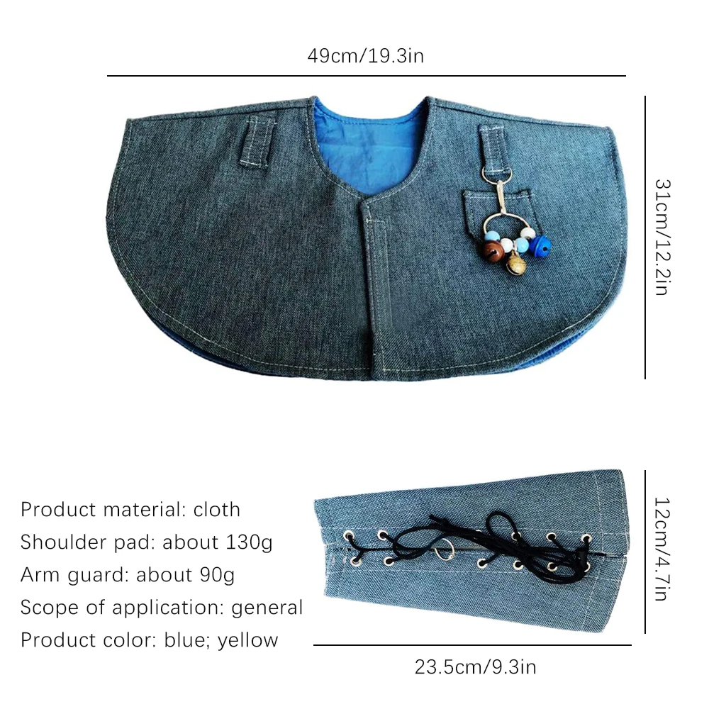 Pet Parrot Shawl Arm Guard Multi-purpose Pet Shoulder Pad Arm Cover Anti-scratch Shoulder Guard Arm Protective Cover for Stage
Pet Parrot Shawl Arm Guard Multi-purpose Pet Shoulder Pad Arm Cover Anti-scratch Shoulder Guard Arm Protective Cover for Stage