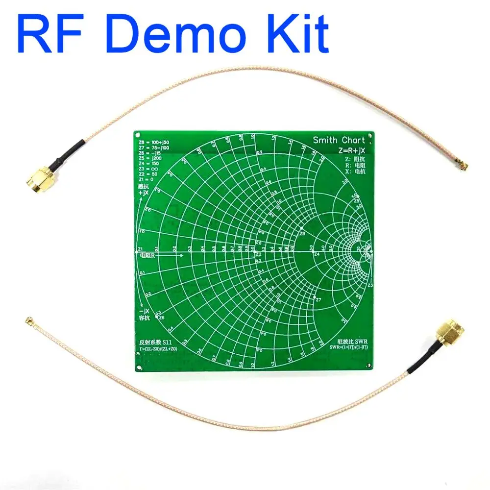 RF Demo Kit NanoVNA тестер доска фильтр аттенюатор для векторный сетевой анализатор