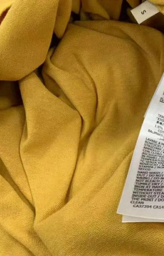 yellow color T-shirt 100% Cotton women men unisex Summer tee Letter Printing Fashion Classic Brand Luxury Design Versatile G1
yellow color T-shirt 100% Cotton women men unisex Summer tee Letter Printing Fashion Classic Brand Luxury Design Versatile G1