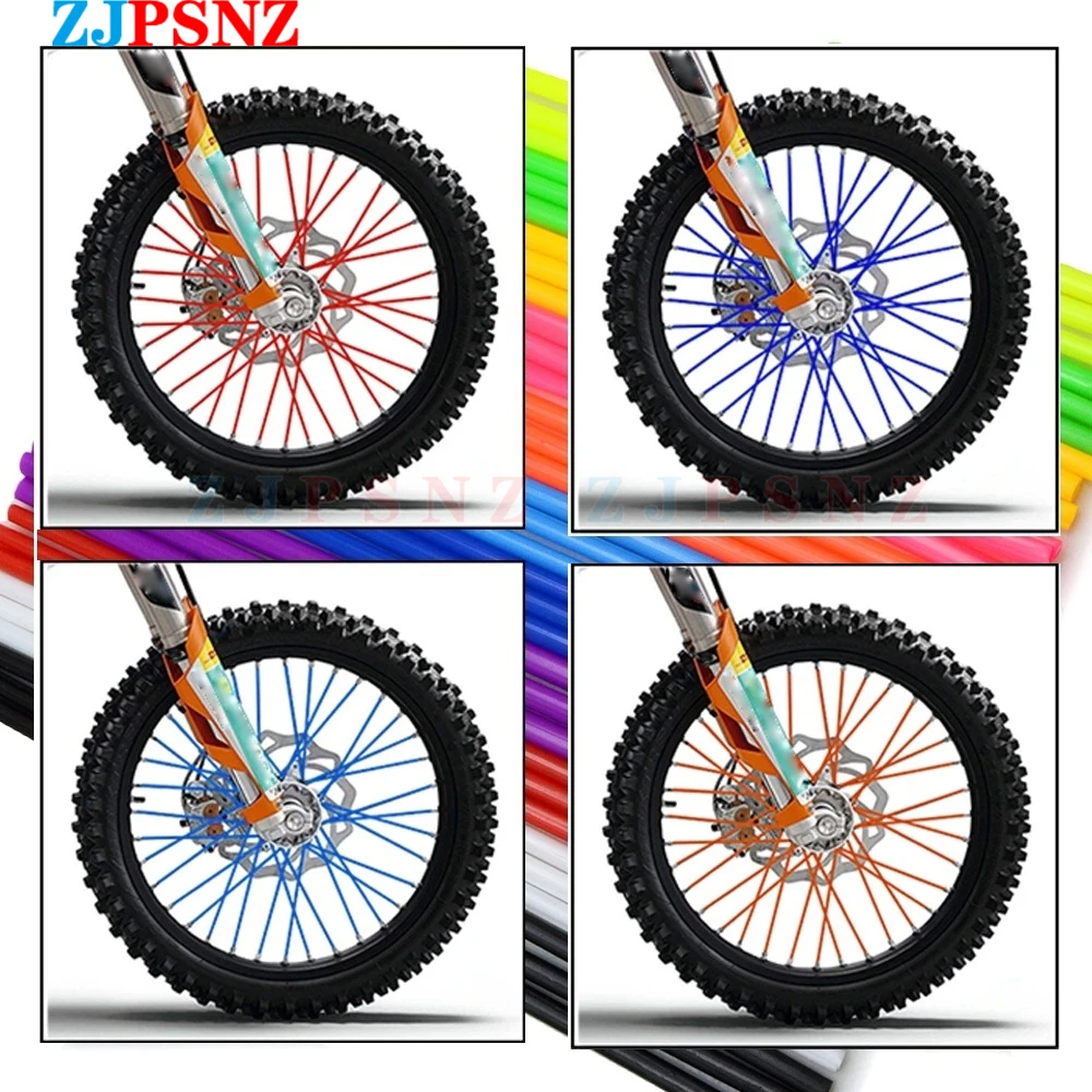 Universal Motorcycle Wheel Spoked Protector Wraps Rims Skin Trim Covers Pipe For Motocross Bicycle e-Bike Cool Accessories
Universal Motorcycle Wheel Spoked Protector Wraps Rims Skin Trim Covers Pipe For Motocross Bicycle e-Bike Cool Accessories