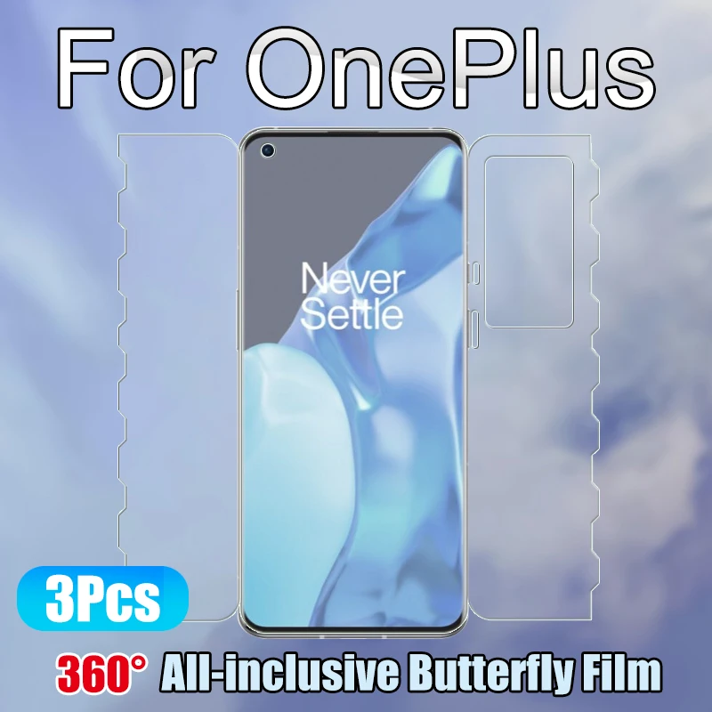 9RT Butterfly Hydrogel Film For Oneplus 10 9 Pro Screen Protector 1+8 One Plus 8T 7TPro Soft Front Back Camera Edge All Coverage
9RT Butterfly Hydrogel Film For Oneplus 10 9 Pro Screen Protector 1+8 One Plus 8T 7TPro Soft Front Back Camera Edge All Coverage