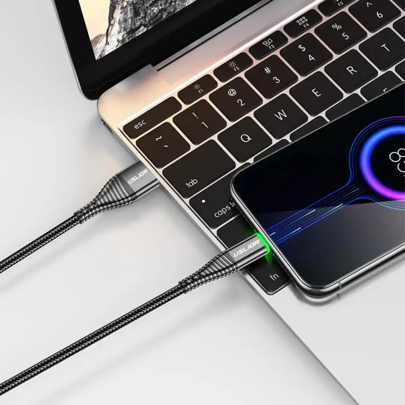 3.0A Fast Charging Mobile Phone Data Cord With Green Android Data Line Nylon Braided Cord TXTB1
3.0A Fast Charging Mobile Phone Data Cord With Green Android Data Line Nylon Braided Cord TXTB1