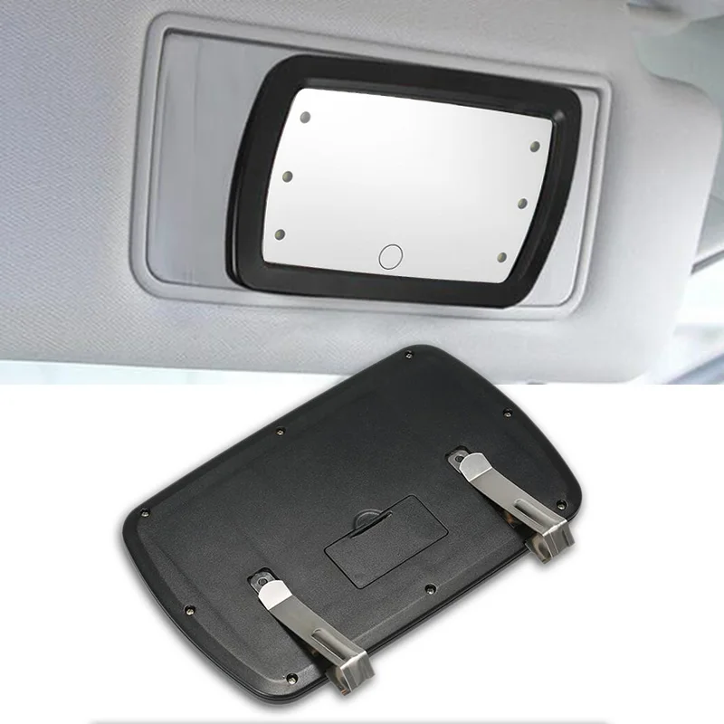 Car Sun Visor Mirror Makeup Sun-Shading Cosmetic Mirror Vanity Mirror Automobile Make Up Mirror with Six LED Lights Car Styling
Car Sun Visor Mirror Makeup Sun-Shading Cosmetic Mirror Vanity Mirror Automobile Make Up Mirror with Six LED Lights Car Styling