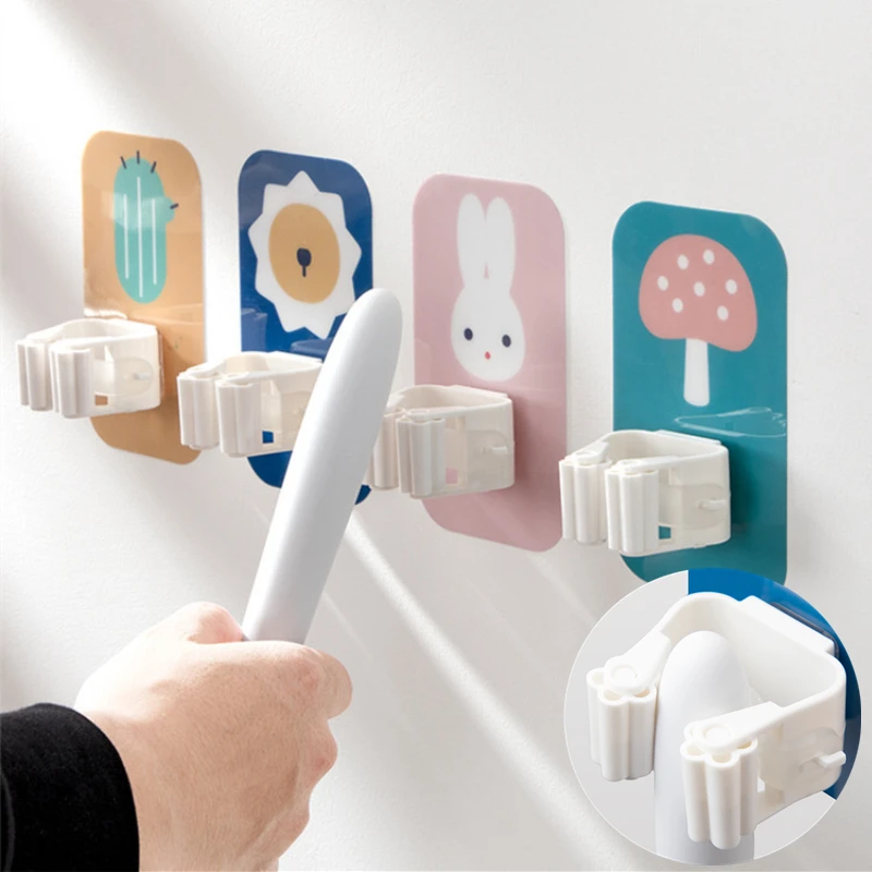 Bathroom Mop Hook Strong Waterproof Wall Hooks Broom Holder Universal Handle Tool Hanger Bracket Kitchen Utensils Organizer Hot
Bathroom Mop Hook Strong Waterproof Wall Hooks Broom Holder Universal Handle Tool Hanger Bracket Kitchen Utensils Organizer Hot
