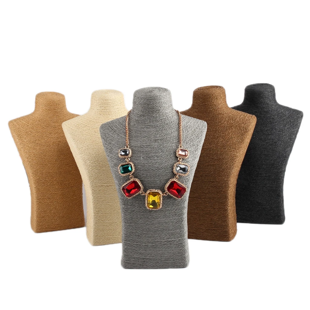 Simple Necklace Display Bust Stand Mannequin, Jewelry Display, Premium, 5 Colors 3 Sizes
Simple Necklace Display Bust Stand Mannequin, Jewelry Display, Premium, 5 Colors 3 Sizes