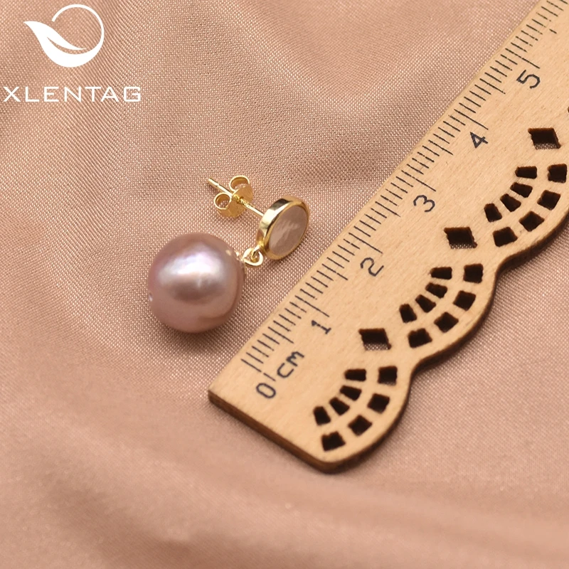 Xlentag Handmade Round Pearl Earrings Halloween Party Ladies Earrings Cute Simple Pure Natural Handmade Pearl Jewelry GE0985A
Xlentag Handmade Round Pearl Earrings Halloween Party Ladies Earrings Cute Simple Pure Natural Handmade Pearl Jewelry GE0985A