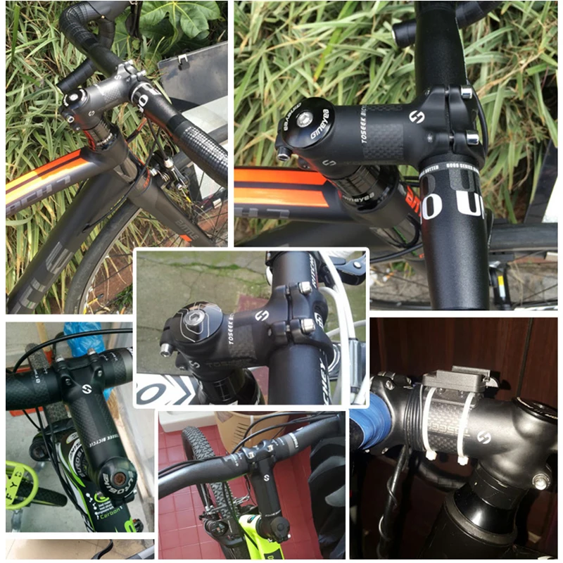 TOSEEK MTB Road Bicycle Stem 6/17 Degree Carbon Mountain Bike Stem 31.8*60-120mm Folding Bike Stem Bicycle Power Part
TOSEEK MTB Road Bicycle Stem 6/17 Degree Carbon Mountain Bike Stem 31.8*60-120mm Folding Bike Stem Bicycle Power Part