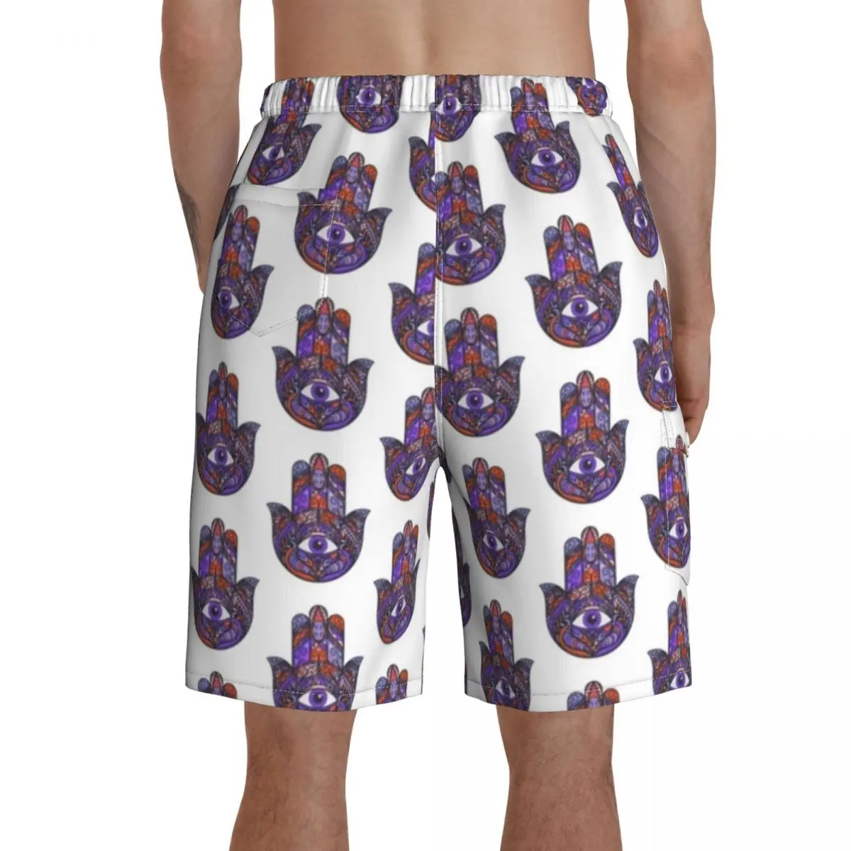 Hand Of Fatima Board Shorts Polyester Swimming Trunks Beach Pattern Men Swim Trunks
Hand Of Fatima Board Shorts Polyester Swimming Trunks Beach Pattern Men Swim Trunks
