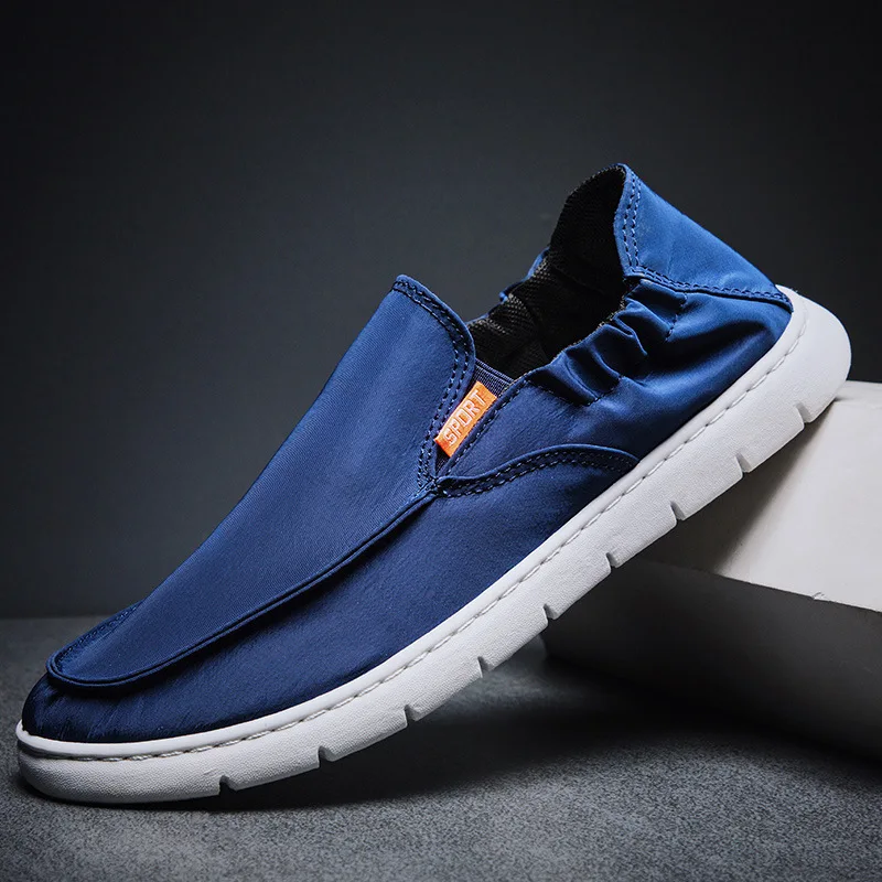 New Men Canvas Sneakers Simple Casual Breathable Umbrella Cloth Upper Comfortable Flat Walking Trend Stylish Male Shoes
New Men Canvas Sneakers Simple Casual Breathable Umbrella Cloth Upper Comfortable Flat Walking Trend Stylish Male Shoes