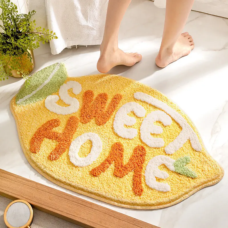 Cartoon Style Household Floor Mats Bathroom Absorbent Non-slip Foot Pads Soft Comfortable Entrance Door Mats Bedroom Carpets
Cartoon Style Household Floor Mats Bathroom Absorbent Non-slip Foot Pads Soft Comfortable Entrance Door Mats Bedroom Carpets