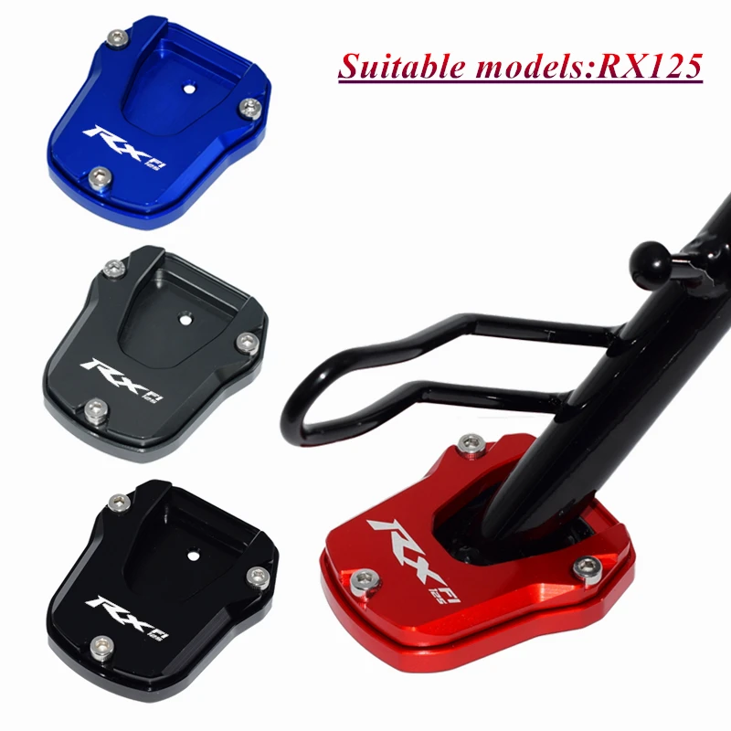 Motorcycle Accessories Kickstand Extension Plate Foot Side bracket Stand Enlarge Pad For HONDA RX125 RX 125
Motorcycle Accessories Kickstand Extension Plate Foot Side bracket Stand Enlarge Pad For HONDA RX125 RX 125