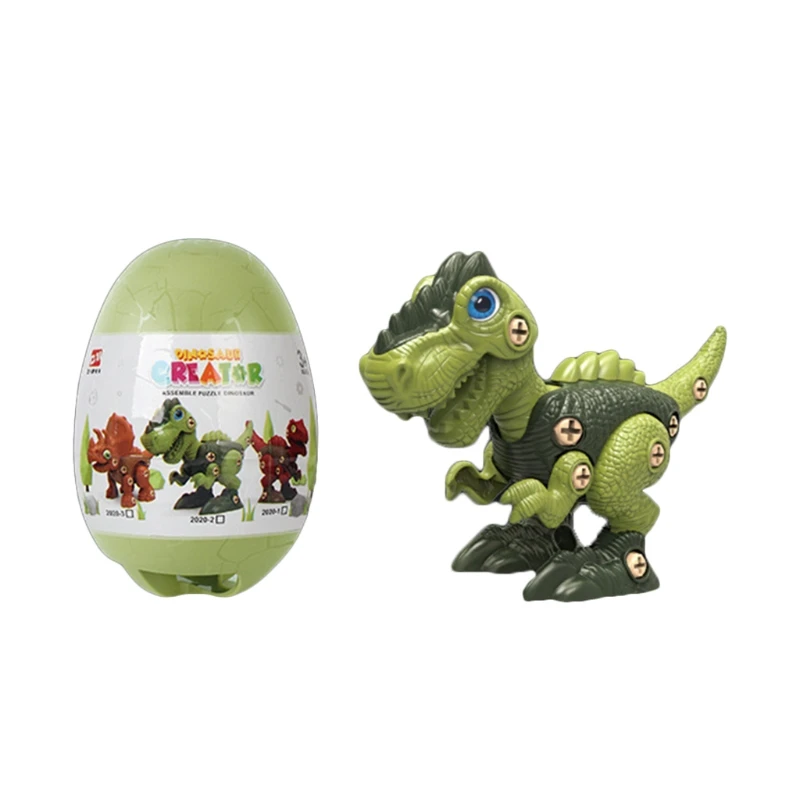 Игрушка-конструктор Монтессори, динозавр в сборе, строительный блок для малышей, подарок на Рождество 
Игрушка-конструктор Монтессори, динозавр в сборе, строительный блок для малышей, подарок на Рождество