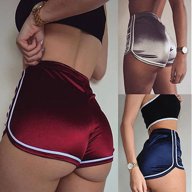 Women Satin Sports Casual Beach Running Shorts Sexy Yoga Ladies Booty Shorts Striped Hot Pants Workout Clothing Gym Sportwear
Women Satin Sports Casual Beach Running Shorts Sexy Yoga Ladies Booty Shorts Striped Hot Pants Workout Clothing Gym Sportwear
