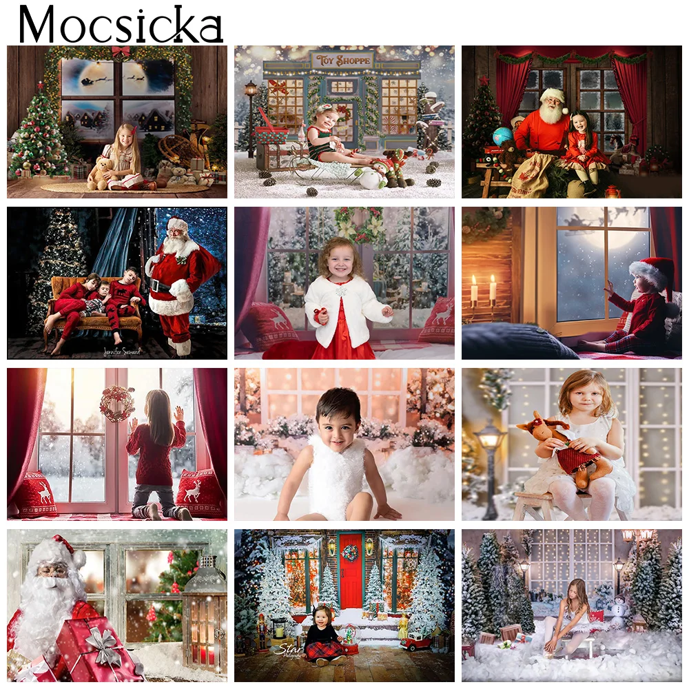 Winter Window Landscape Backdrop Photography Christmas Portrait Photo Background Snow Curtain Merry Christmas Party Decorations
Winter Window Landscape Backdrop Photography Christmas Portrait Photo Background Snow Curtain Merry Christmas Party Decorations