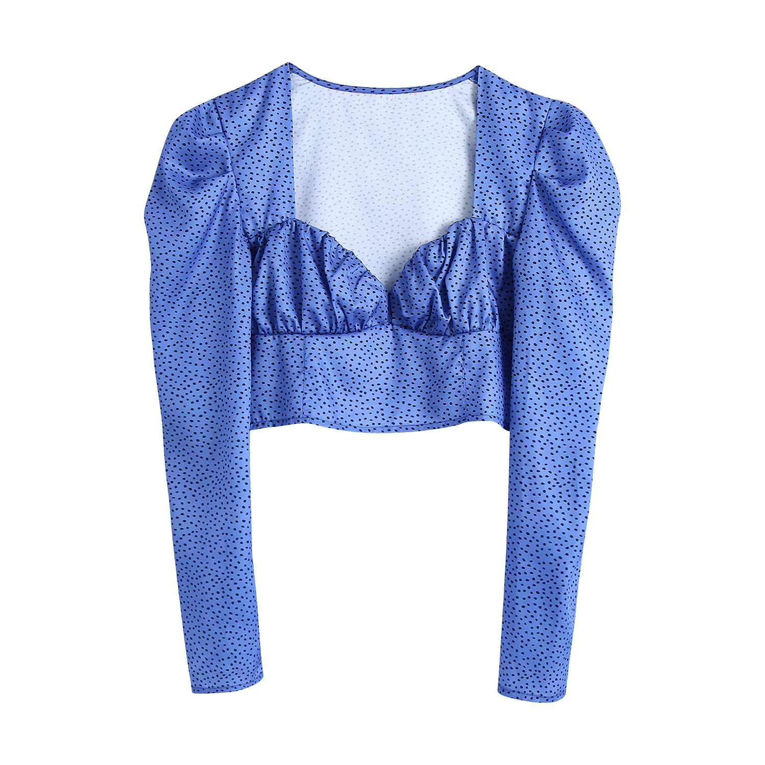 BLSQR Dot Slim Sexy Blouse Women Square Collar Elegant Fashion Crop Tops Female 2021 Vintage Chic Pleated Shirt Girl
BLSQR Dot Slim Sexy Blouse Women Square Collar Elegant Fashion Crop Tops Female 2021 Vintage Chic Pleated Shirt Girl