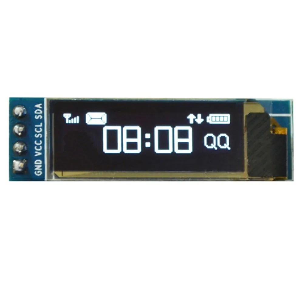 1PCS OLED Module 0.91\" White/Blue 128X32 LCD LED Display Module IIC For Ardunio IIC Communicate For Ardunio Fast Shipping
1PCS OLED Module 0.91\" White/Blue 128X32 LCD LED Display Module IIC For Ardunio IIC Communicate For Ardunio Fast Shipping