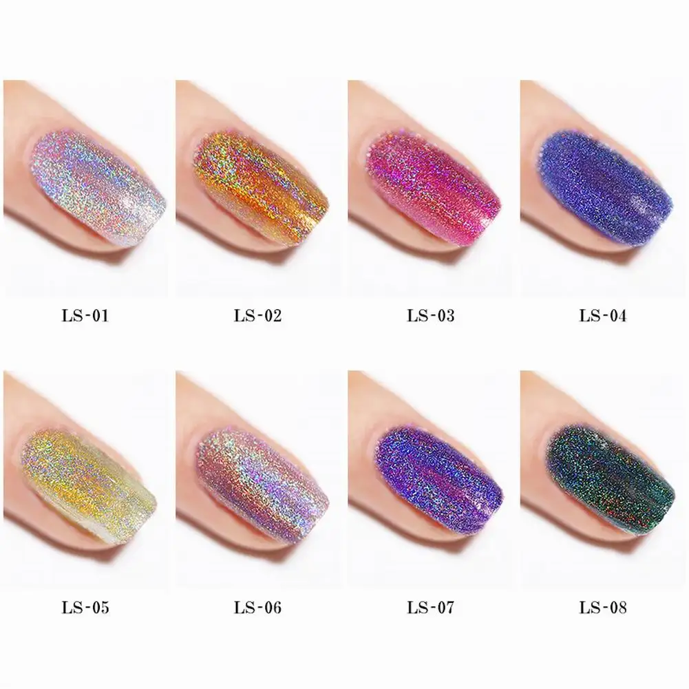 Holographic Nail Polish, 7ml Glitter Polish Nail Art Kit Multi Color Manicure Nail Polish
Holographic Nail Polish, 7ml Glitter Polish Nail Art Kit Multi Color Manicure Nail Polish