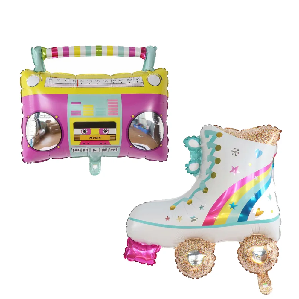 10 шт. радиоуправляемые роликовые коньки, воздушный шар, бумбокс, роликовое лезвие, ретро музыкальный рок-шар, украшение для дня рождения, сва...
10 шт. радиоуправляемые роликовые коньки, воздушный шар, бумбокс, роликовое лезвие, ретро музыкальный рок-шар, украшение для дня рождения, сва...