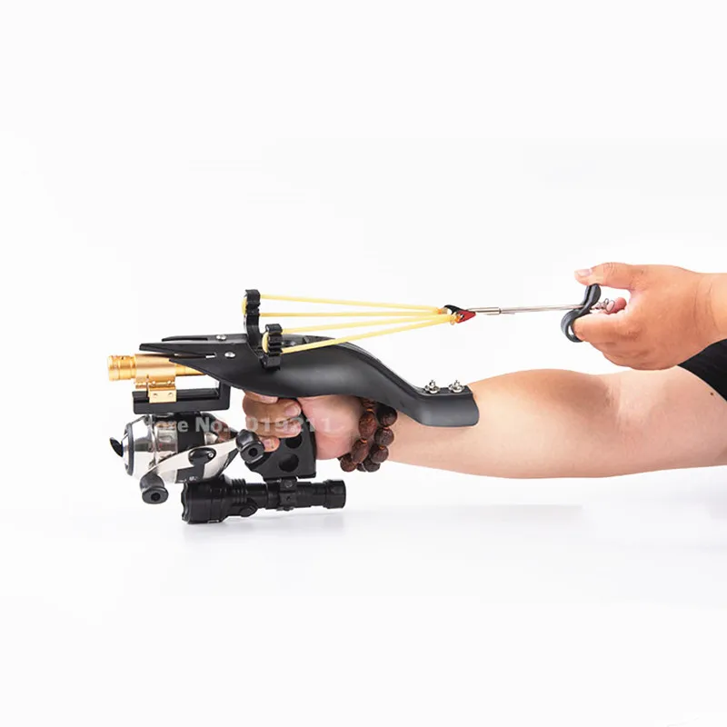 High quality black hunting slingshot laser slingshot outdoor strong fishing slingshot shooting arrow professional slingshot suit
High quality black hunting slingshot laser slingshot outdoor strong fishing slingshot shooting arrow professional slingshot suit
