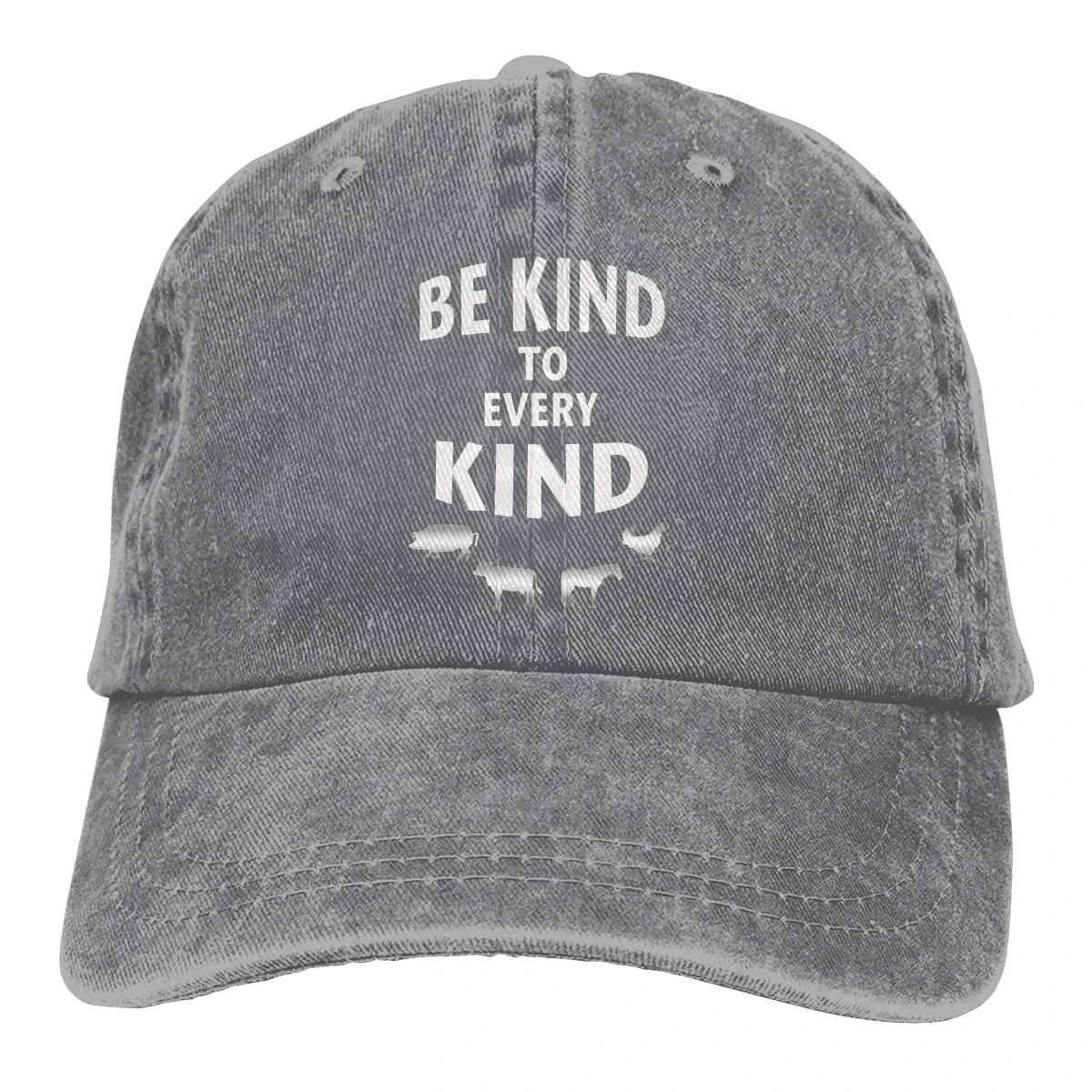 Be Kind To Every Kind Vegan Vegetarian Hats for Men Women Adjustable Sun Hats Vintage Trucker Hat
Be Kind To Every Kind Vegan Vegetarian Hats for Men Women Adjustable Sun Hats Vintage Trucker Hat