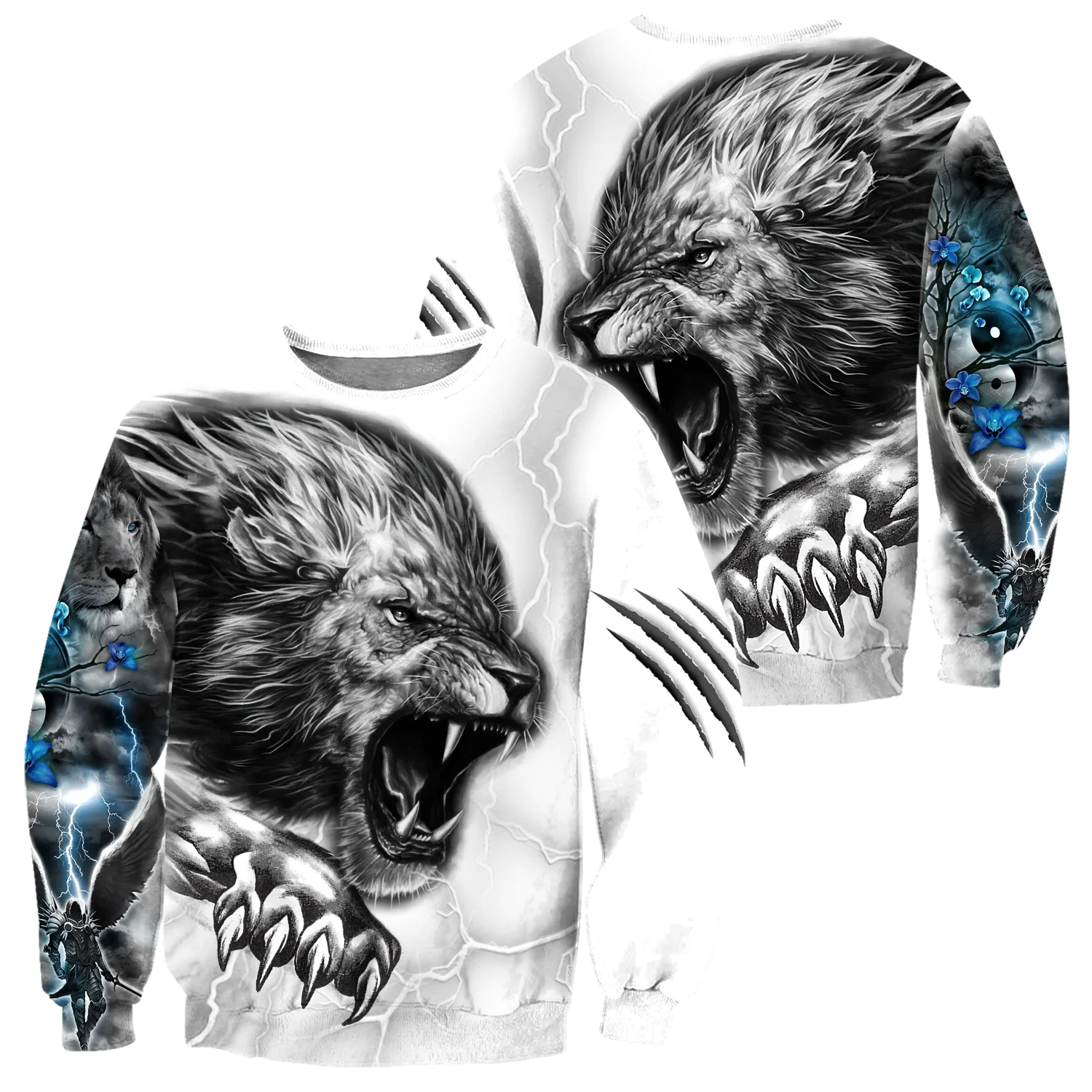 Lion Warrior Tattoo Animal 3D All Print Size XS-7XL Hoodie Man Women Harajuku Outwear Zipper Pullover Sweatshirt Casual Unisex
Lion Warrior Tattoo Animal 3D All Print Size XS-7XL Hoodie Man Women Harajuku Outwear Zipper Pullover Sweatshirt Casual Unisex