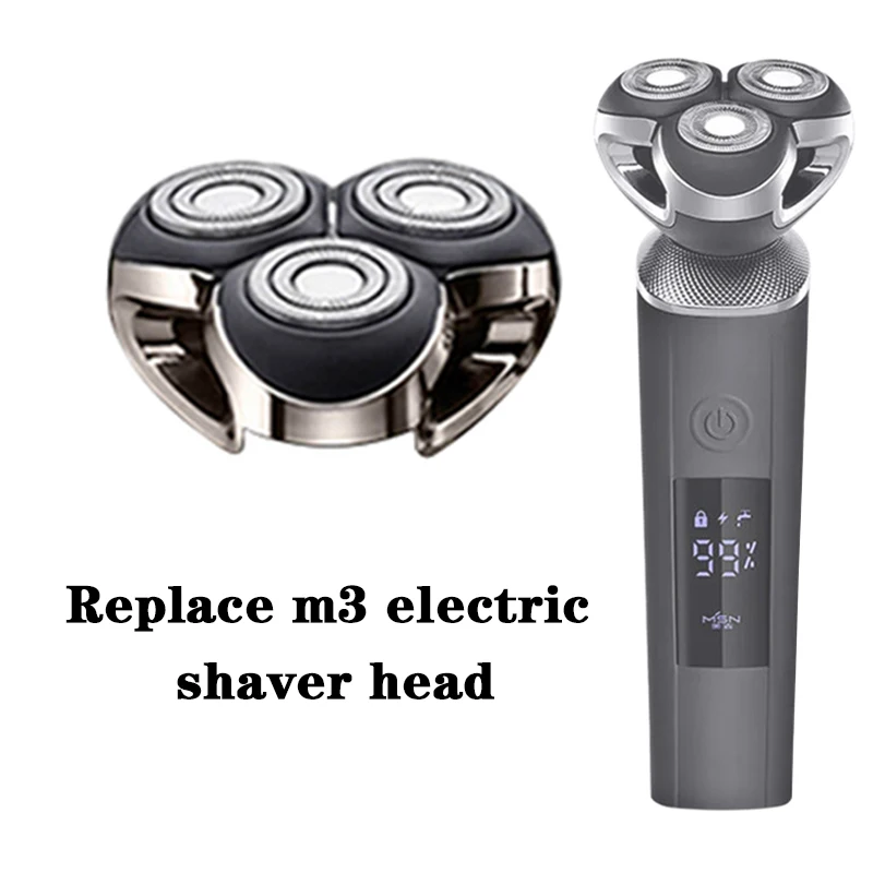Replacement Electric Shave Heads Men's Beard Trimmer Wet and Dry Beard Shaver Washable 3D Head Automatic Grinding 5
Replacement Electric Shave Heads Men's Beard Trimmer Wet and Dry Beard Shaver Washable 3D Head Automatic Grinding 5
