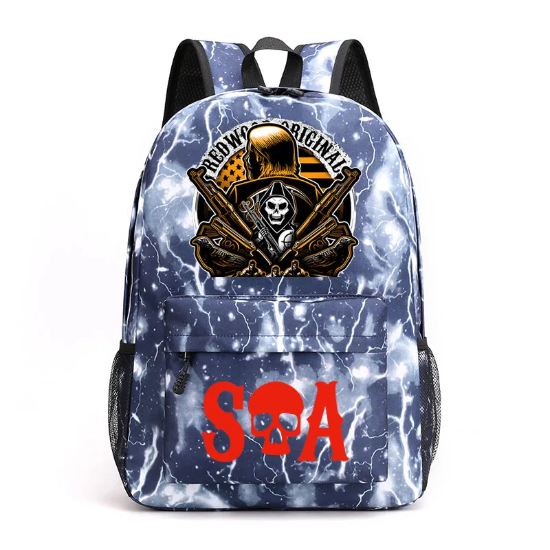 Рюкзак с принтом Sons of анархии 2021, Молодежный модный рюкзак для отдыха и путешествий, школьный рюкзак для учеников
Рюкзак с принтом Sons of анархии 2021, Молодежный модный рюкзак для отдыха и путешествий, школьный рюкзак для учеников