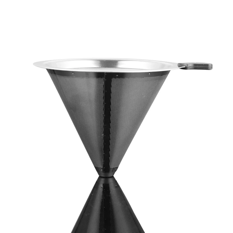 Coffee Filter Stainless Steel Filter Paper Sharing Pot Drip Hand Brewed Filter For Coffee Maker Filtro Cafe Coffeeware EI50CF
Coffee Filter Stainless Steel Filter Paper Sharing Pot Drip Hand Brewed Filter For Coffee Maker Filtro Cafe Coffeeware EI50CF