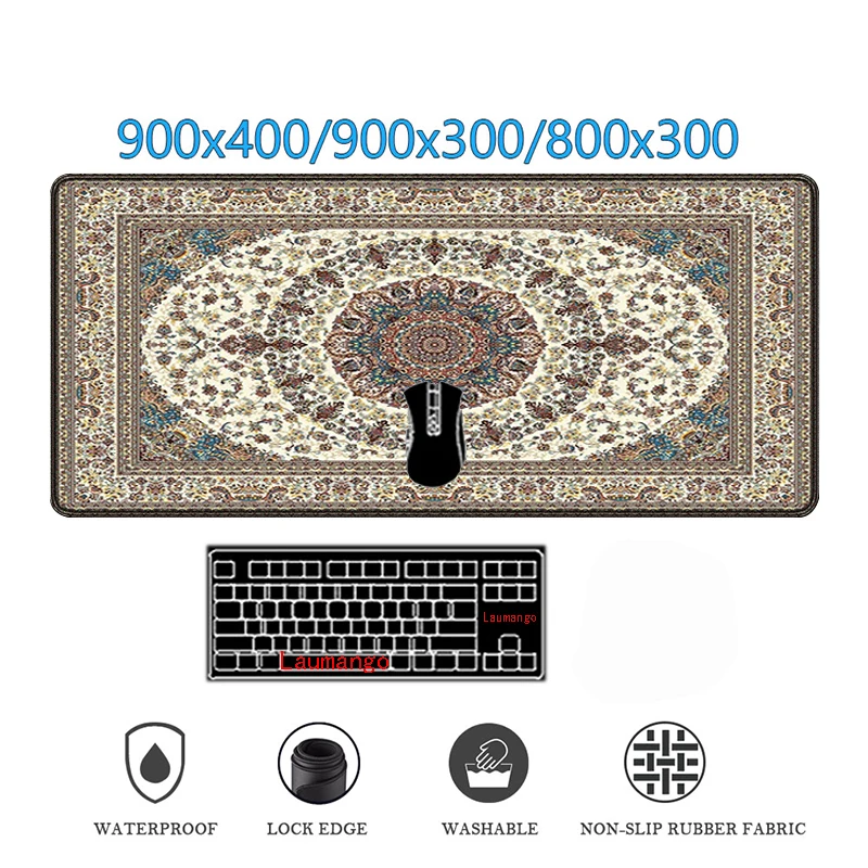 Mouse Gamer Desk Pc Gaming Accessories Varmilo Xxl Mouse Pad Anime Rug Persian carpet XL Mausepad Mice Keyboards Computer Office
Mouse Gamer Desk Pc Gaming Accessories Varmilo Xxl Mouse Pad Anime Rug Persian carpet XL Mausepad Mice Keyboards Computer Office