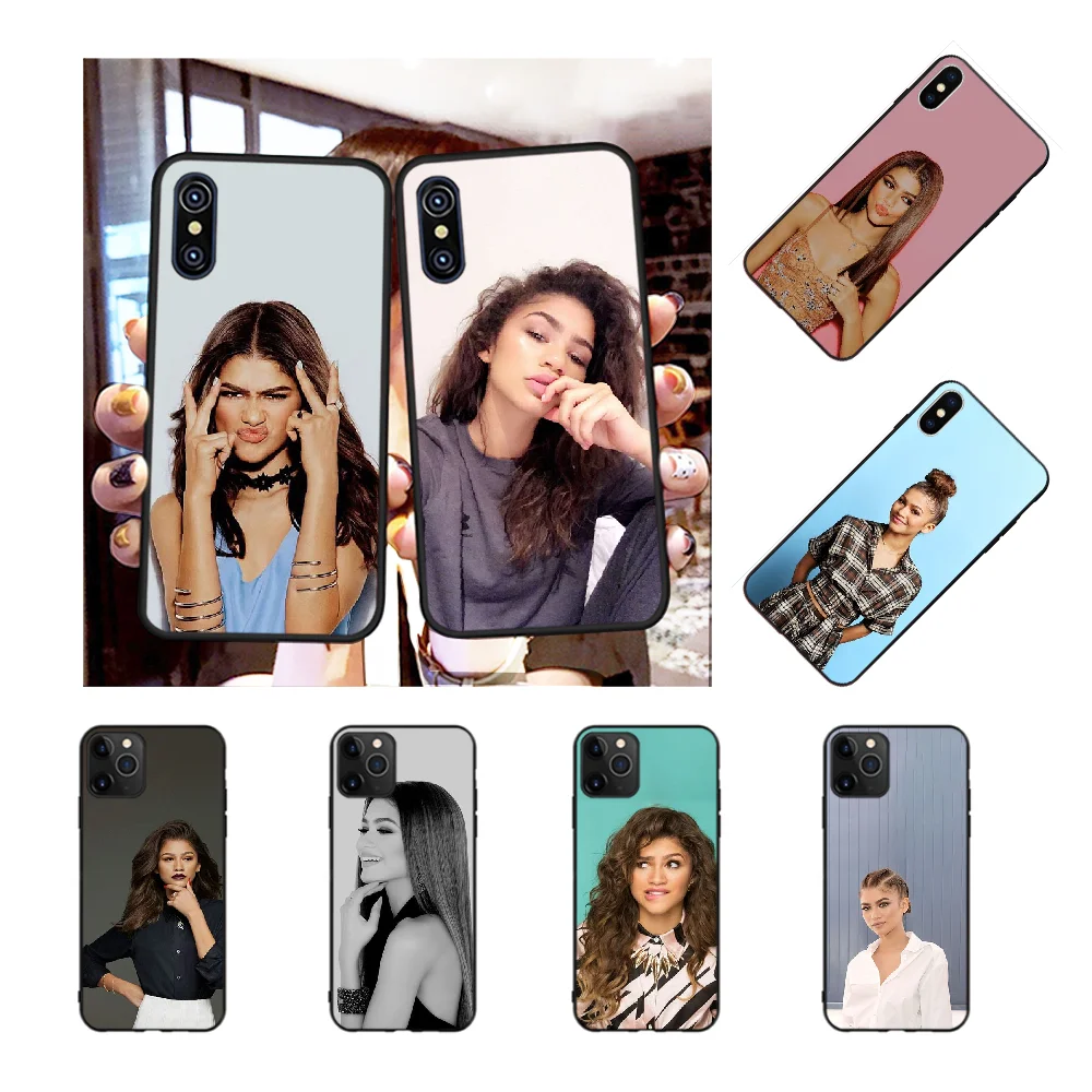 PENGHUWAN Zendaya Coleman Black TPU Soft Rubber Phone Cover for iPhone 11 pro XS MAX 8 7 6 6S Plus X 5S SE XR case
PENGHUWAN Zendaya Coleman Black TPU Soft Rubber Phone Cover for iPhone 11 pro XS MAX 8 7 6 6S Plus X 5S SE XR case