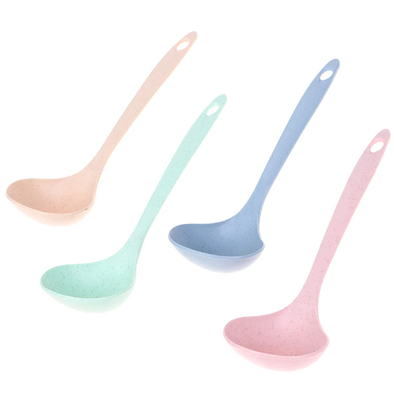 1Pcs Kitchen Supplies Meal Dinner Scoops Tableware Wheat Straw Rice Ladle Long Handle Soup Spoon Cooking Tool 4 Colors
1Pcs Kitchen Supplies Meal Dinner Scoops Tableware Wheat Straw Rice Ladle Long Handle Soup Spoon Cooking Tool 4 Colors