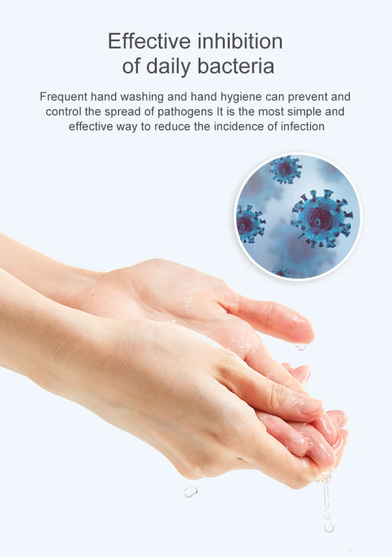 Intelligent large-capacity soap dispenser automatic sensor soap dispenser spray gel hand sanitizer automatic soap dispenser
Intelligent large-capacity soap dispenser automatic sensor soap dispenser spray gel hand sanitizer automatic soap dispenser