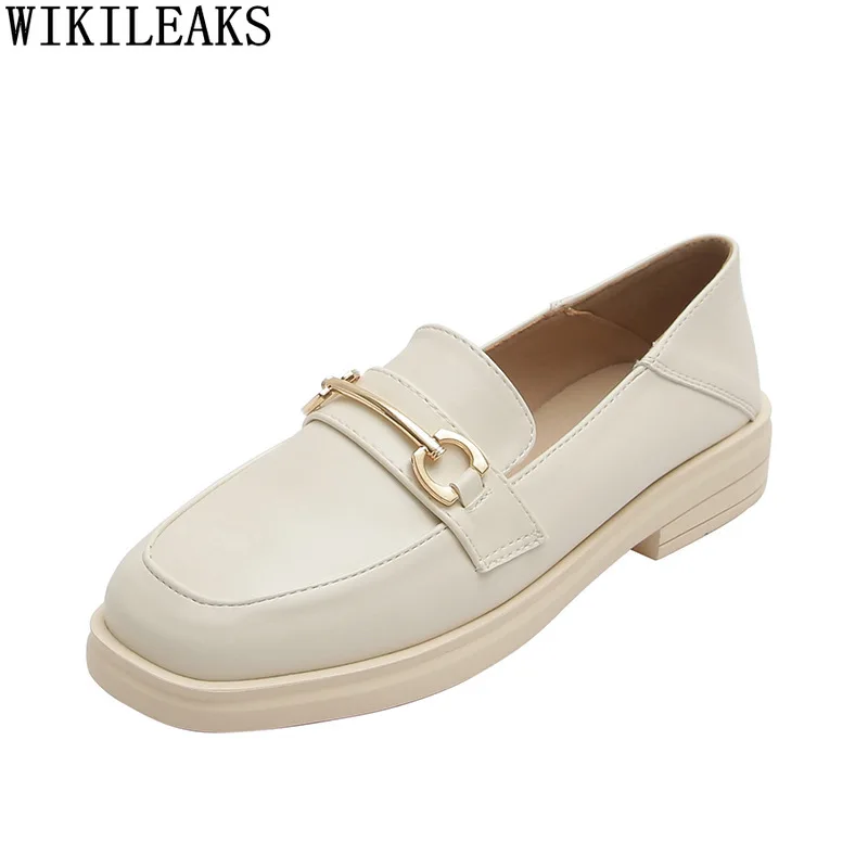 Oxford Shoes for Women Loafers Women Korean Fashion Low Heels Slip on Shoes for Women Leather Casual Shoes Zapatillas De Mujer
Oxford Shoes for Women Loafers Women Korean Fashion Low Heels Slip on Shoes for Women Leather Casual Shoes Zapatillas De Mujer