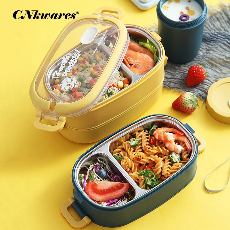 Multi-layer Stainless Steel Lunch Box Cartoon Fresh-Keeping Food Container Thermos For Food Picnic Home School Office Lunchbox
Multi-layer Stainless Steel Lunch Box Cartoon Fresh-Keeping Food Container Thermos For Food Picnic Home School Office Lunchbox
