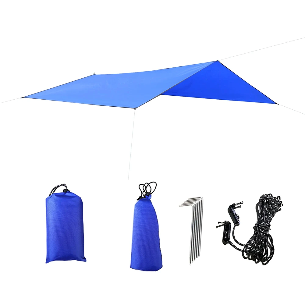 3x3m Awning Sun Shelter Beach Outdoor Camping Garden Sun Awning Canopy Sunshade Hammock Rain Fly Tarp Waterproof Tent Shade
3x3m Awning Sun Shelter Beach Outdoor Camping Garden Sun Awning Canopy Sunshade Hammock Rain Fly Tarp Waterproof Tent Shade
