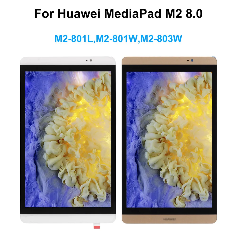 Для Huawei MediaPad M2 M2-801 M2-801W M2-801L M2-803W ЖК-дисплей и сенсорный экран Digtiizer в сборе |
