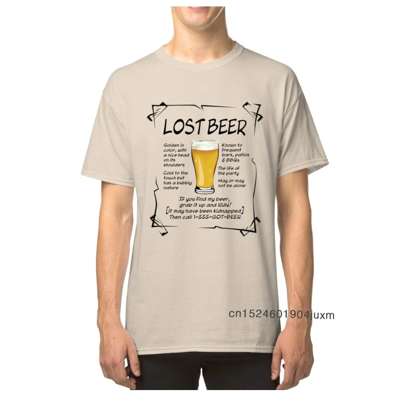 Lost Beer T-shirt Men Tees On Light Faddish Oktoberfest TShirt Cotton Short Sleeve Tops For Male Letter Tee Shirt Summer/Autumn
Lost Beer T-shirt Men Tees On Light Faddish Oktoberfest TShirt Cotton Short Sleeve Tops For Male Letter Tee Shirt Summer/Autumn