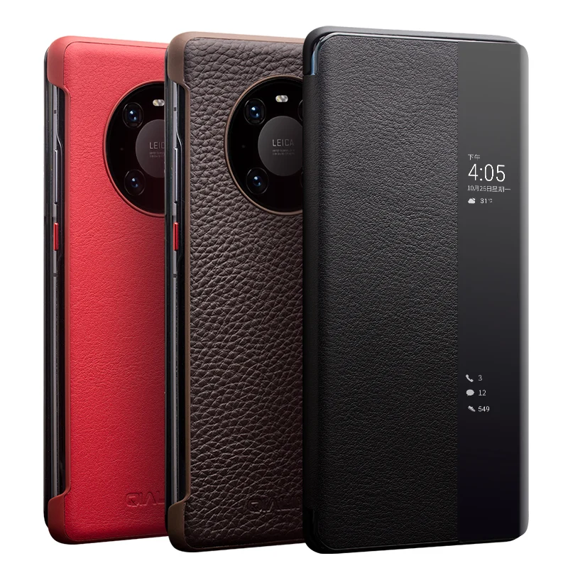 Деловой чехол Qialino из натуральной кожи с откидной крышкой для Huawei Mate40, умный чехол с функцией сна для Huawei Mate 40 Pro
Деловой чехол Qialino из натуральной кожи с откидной крышкой для Huawei Mate40, умный чехол с функцией сна для Huawei Mate 40 Pro