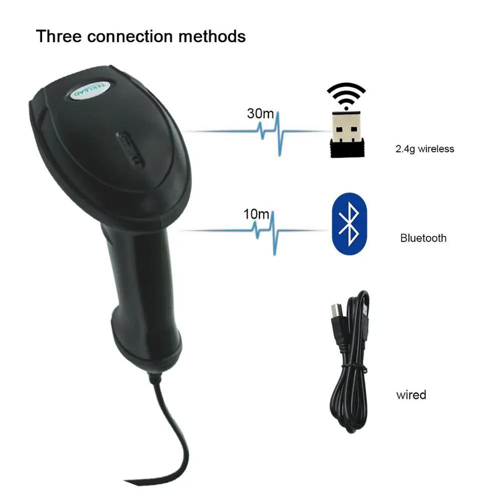 2.4G Wireless 2D handheld barcode scanner have Bluetooth and USB Wired mode magepixel CMOS Sensor Camera bar code reader
2.4G Wireless 2D handheld barcode scanner have Bluetooth and USB Wired mode magepixel CMOS Sensor Camera bar code reader
