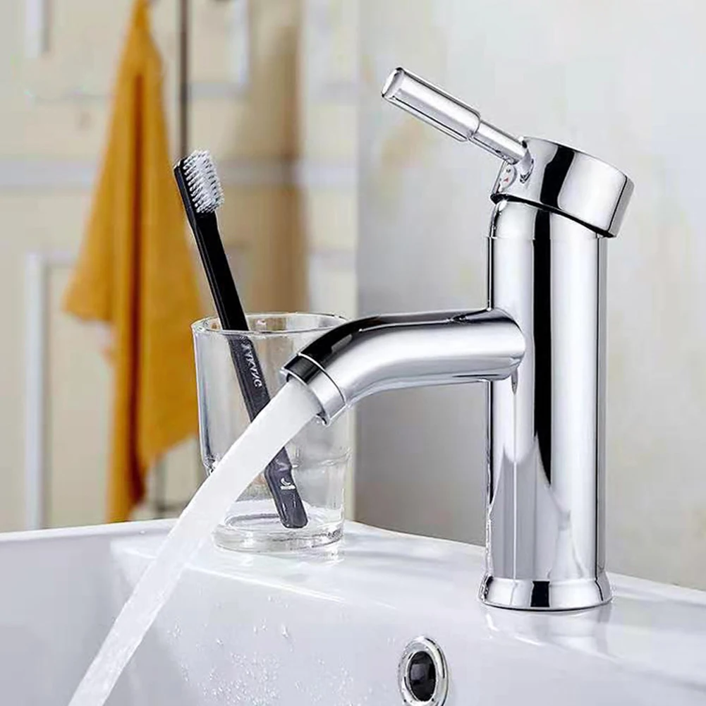 Silver Wash Basin Faucet Sink Faucet Cold And Hot Water Faucet Single Handle Ceramic Disc Cartridge Basin Mixer Sink Tap Faucets
Silver Wash Basin Faucet Sink Faucet Cold And Hot Water Faucet Single Handle Ceramic Disc Cartridge Basin Mixer Sink Tap Faucets