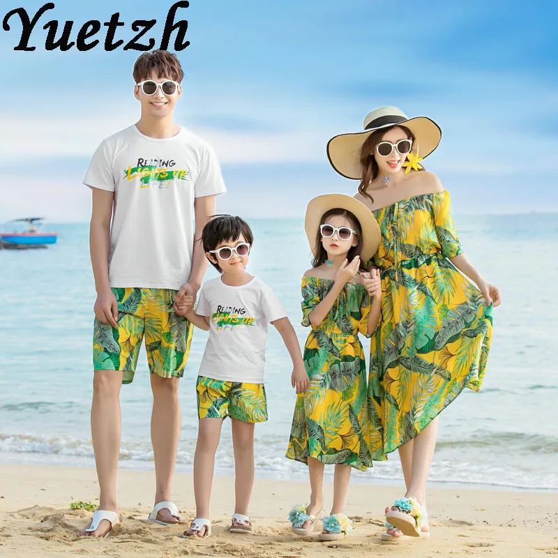 2021 New Family Matching Outfits Women Girls Kids Dress Parent-Child Baby Clothes Casual Men Boys Beachwear T-Shirt Shorts
2021 New Family Matching Outfits Women Girls Kids Dress Parent-Child Baby Clothes Casual Men Boys Beachwear T-Shirt Shorts