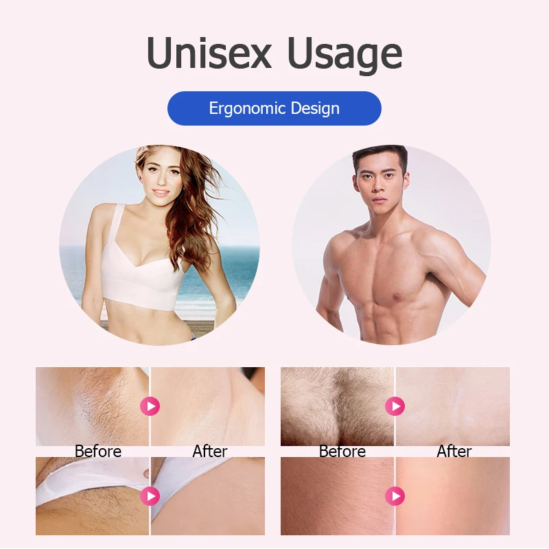 New Facial Body Painless Hair Remover for Women Bikini Trimmer
New Facial Body Painless Hair Remover for Women Bikini Trimmer