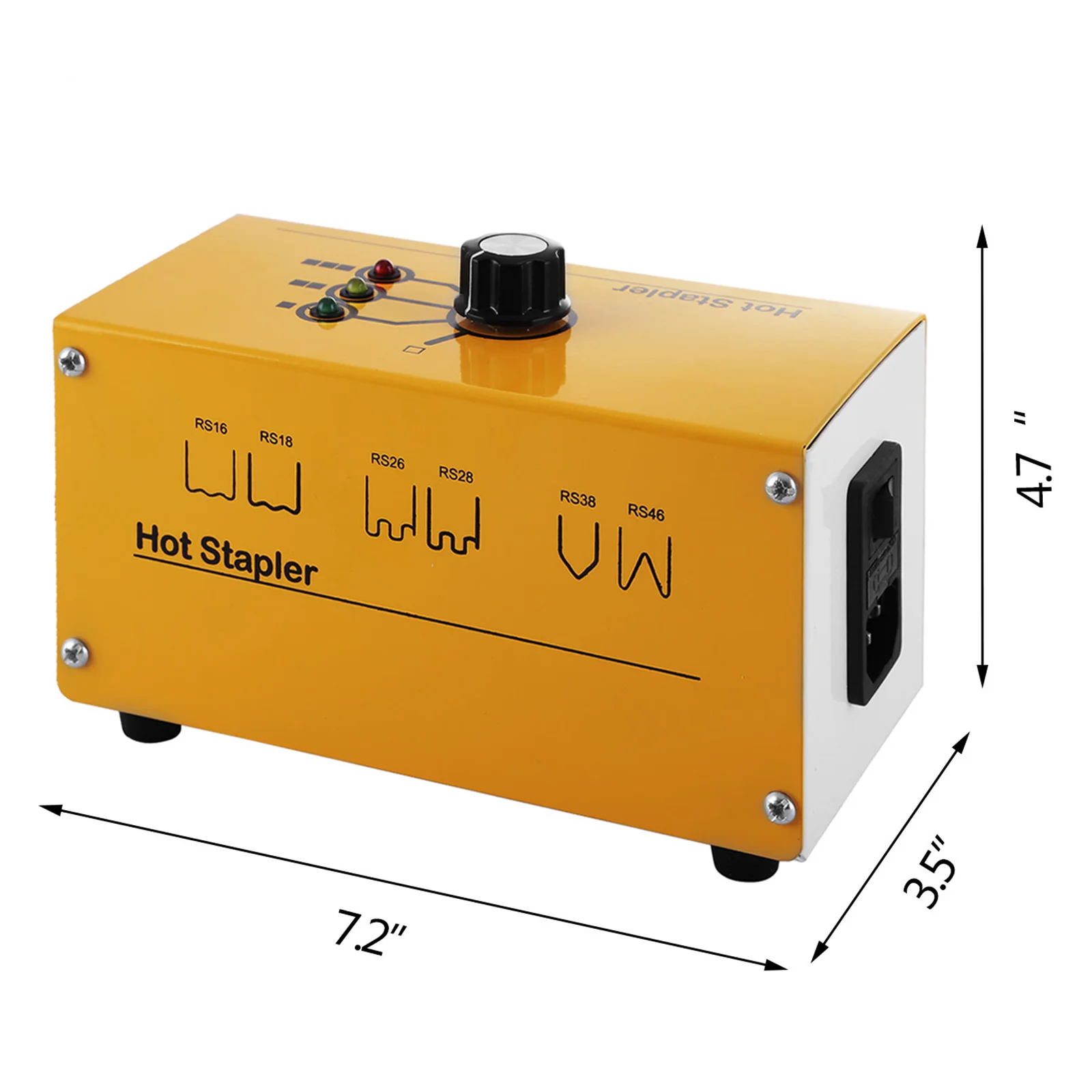 VEVOR 300PCS 600PCS Hot Stapler Plastic Welding Machine Car Bumper Repair Kit Semi-Automatic Soldering PVC Iron Stapler Welder
VEVOR 300PCS 600PCS Hot Stapler Plastic Welding Machine Car Bumper Repair Kit Semi-Automatic Soldering PVC Iron Stapler Welder