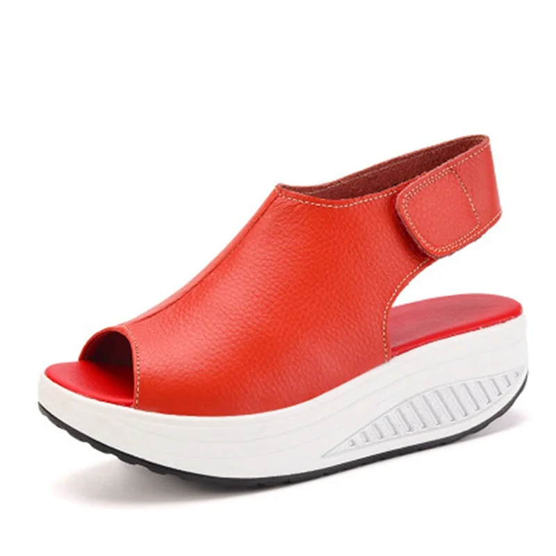 5 Styles Summer Women Sandals Platform Wedges Sandals Leather Swing Peep Toe Casual Shoes Women Walk Shoes Flats Size 35-42
5 Styles Summer Women Sandals Platform Wedges Sandals Leather Swing Peep Toe Casual Shoes Women Walk Shoes Flats Size 35-42