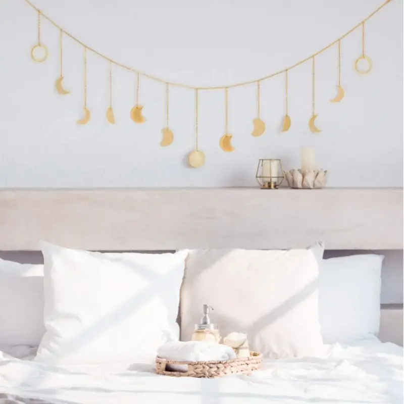 Metal Round Piece Sun Moon Shape Hanging Decoration Photo Wall Family Hang Ornaments
Metal Round Piece Sun Moon Shape Hanging Decoration Photo Wall Family Hang Ornaments