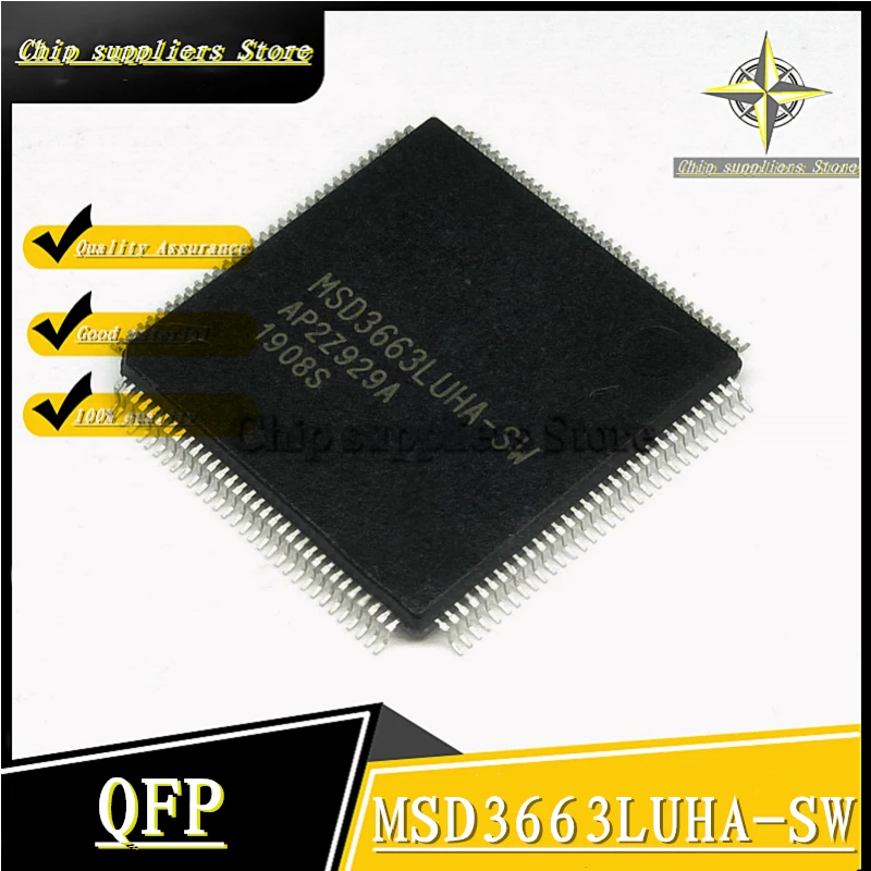 Чип MSD3663LUHA-SW QFP LCD 1 шт. качество 100% | Электронные компоненты и принадлежности