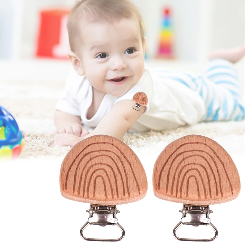 2Pcs DIY Dummy Chain Toys Accessories Wooden Pacifier Clips Beech Engrave Rainbow Baby Teether Safety Clasp Holder
2Pcs DIY Dummy Chain Toys Accessories Wooden Pacifier Clips Beech Engrave Rainbow Baby Teether Safety Clasp Holder