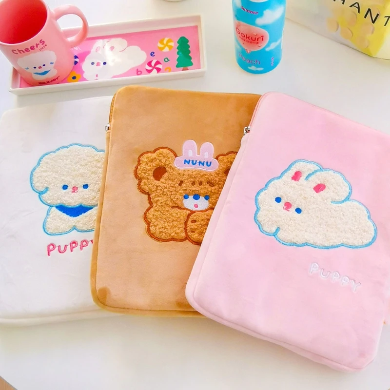 Portable Cartoon Embroidery Pattern Laptop Sleeve Case Bag Pouch Cover for 11in 10.5in 9.7in Tablet
Portable Cartoon Embroidery Pattern Laptop Sleeve Case Bag Pouch Cover for 11in 10.5in 9.7in Tablet